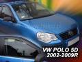 Deflektory - VW Polo 5-dverí 2001-2009 (predné)