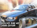 Deflektory - Volvo S60 2000-2010 (+zadné)