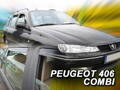 Deflektory - Peugeot 406 Combi 1995-2004 (+zadné)