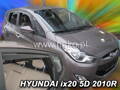 Deflektory - Hyundai ix20 od 2010 (+zadné)