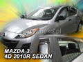 Deflektory - Mazda 3 Sedan 2009-2013 (+zadné)