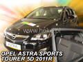 Deflektory - Opel Astra J Combi 2011-2015 (+zadné)