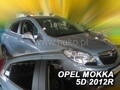 Deflektory - Opel Mokka 2012-2019 (+zadné)