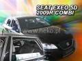 Deflektory - Seat Exeo Combi 2008-2013 (+zadné)