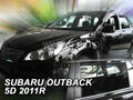 Deflektory - Subaru Outback 2009-2014 (+zadné)