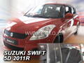 Deflektory - Suzuki Swift 2010-2017 (+zadné)