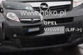 Zimná clona masky - Opel Vivaro 2007-2014 Dolná