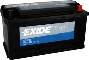 Autobatéria Exide Classic 12V 90Ah 720A - EC900