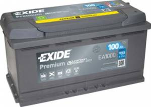 Autobatéria Exide Premium 12V 100Ah 900A - EA1000