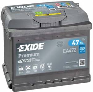 Autobatéria Exide Premium 12V 47Ah 450A - EA472
