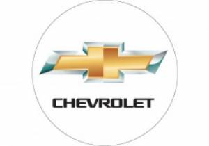 Samolepky živicové na stred kolies 55mm - Chevrolet