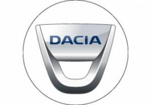 Samolepky živicové na stred kolies 55mm - Dacia