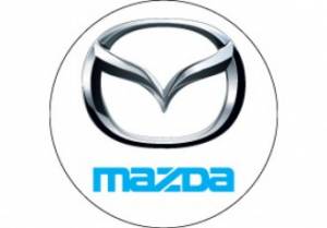 Samolepky živicové na stred kolies 55mm - Mazda