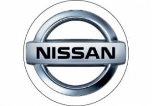 Samolepky živicové na stred kolies 55mm - Nissan