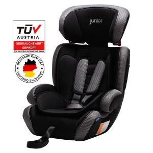 Detská autosedačka Petex Comfort 604 (čiernošedá)