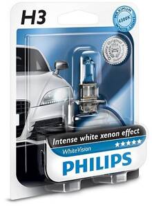 Žiarovka Philips WhiteVision 12V H3 55W PK22s - blister 1ks