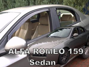 Deflektory - Alfa Romeo 159 Sedan 2005- 2011 (+zadné)