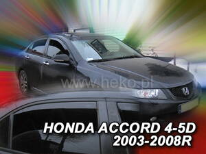 Deflektory - Honda Accord Sedan 2003-2008 (+zadné)