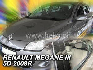 Deflektory - Renault Megane Htb 2009-2016 (+zadné)