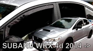Deflektory - Subaru WRX od 2014 (predné)