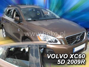 Deflektory - Volvo XC60 2008-2017 (+zadné)