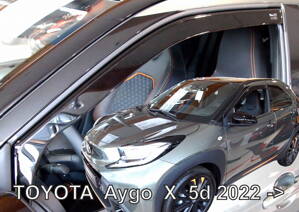 Deflektory - Toyota Aygo X 5-dverí od 2022 (predné)