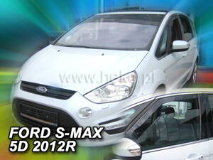 Deflektory - Ford S-Max 2010-2015 (+zadné)