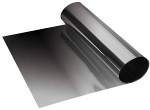 Slnečná metalická fólia Foliatec Sunvisor 19x150cm - Čierna