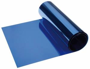 Slnečná reflexná fólia Foliatec Topstripe Reflex 15x152cm - Modrá