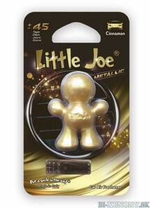 Little Joe Metallic Cinnamon (škorica) - voňavý panáčik do auta