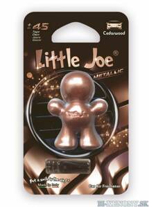 Little Joe Metallic Cedarwood (cédrové drevo) - voňavý panáčik do auta