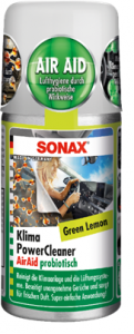Čistič klimatizácie Sonax Air Aid Probiotikum Green Lemon - 100ml