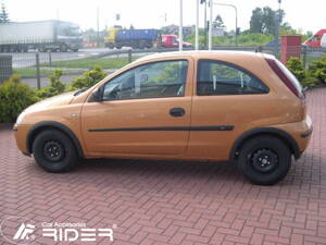 Ochranná lišta dverí - Opel Corsa C 3-dvere 2000-2006 (F-13)