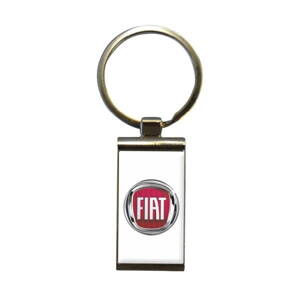 Živicová kľúčenka hranatá Fiat