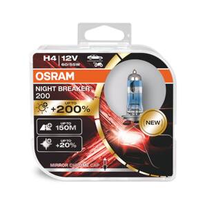 Žiarovky Osram Night Breaker Laser H4 12V 60/55W - set 2ks