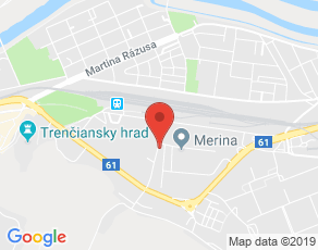 Google map: kukučínova 3 trenčín